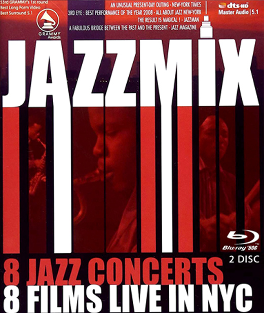 M2065. JazzMix - 8 Jazz Concerts - 8 Films Live in NYC (2 DISC 50G)